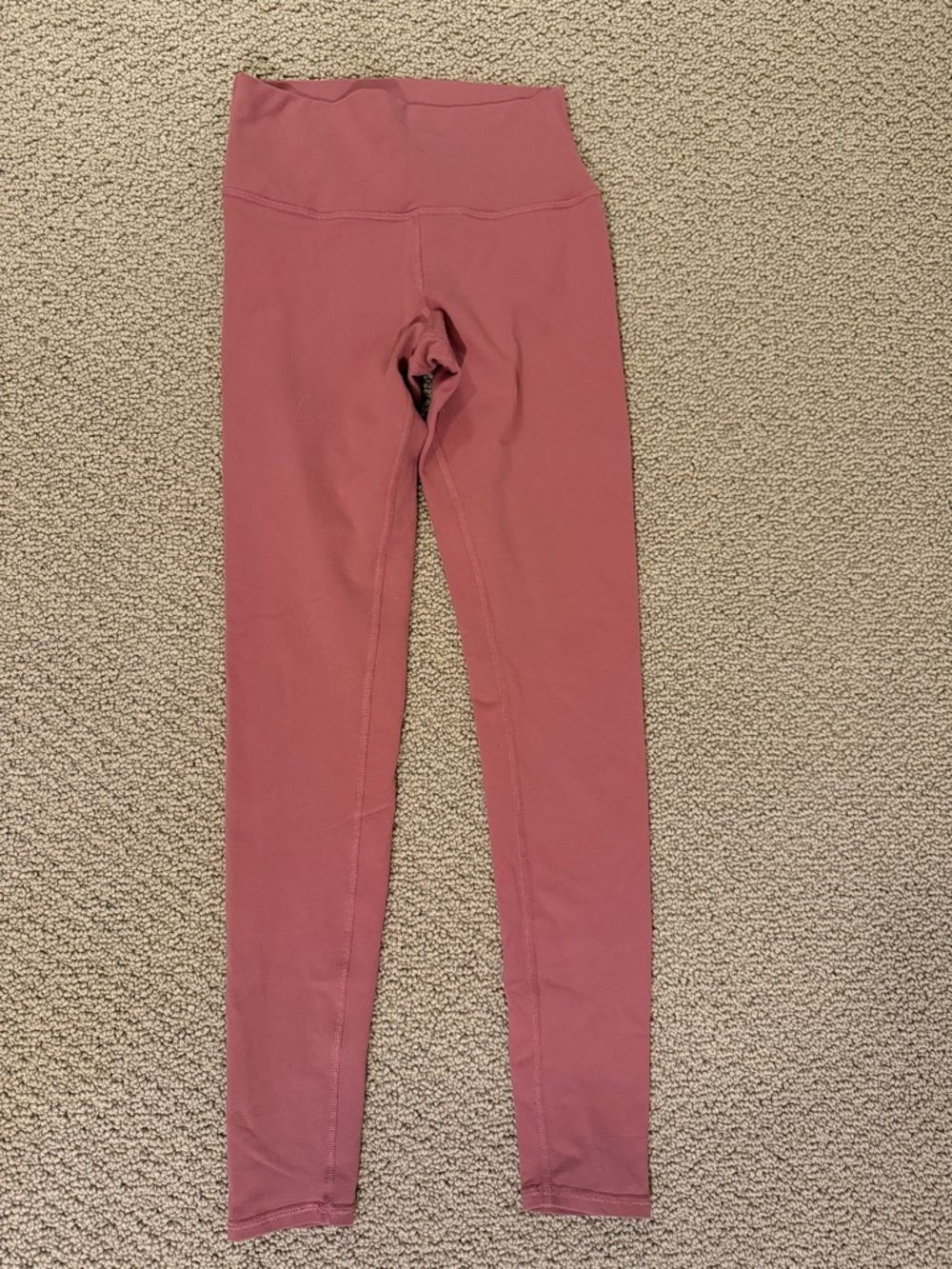 ALO Yoga High-Waist Leggings in Dusty Rose